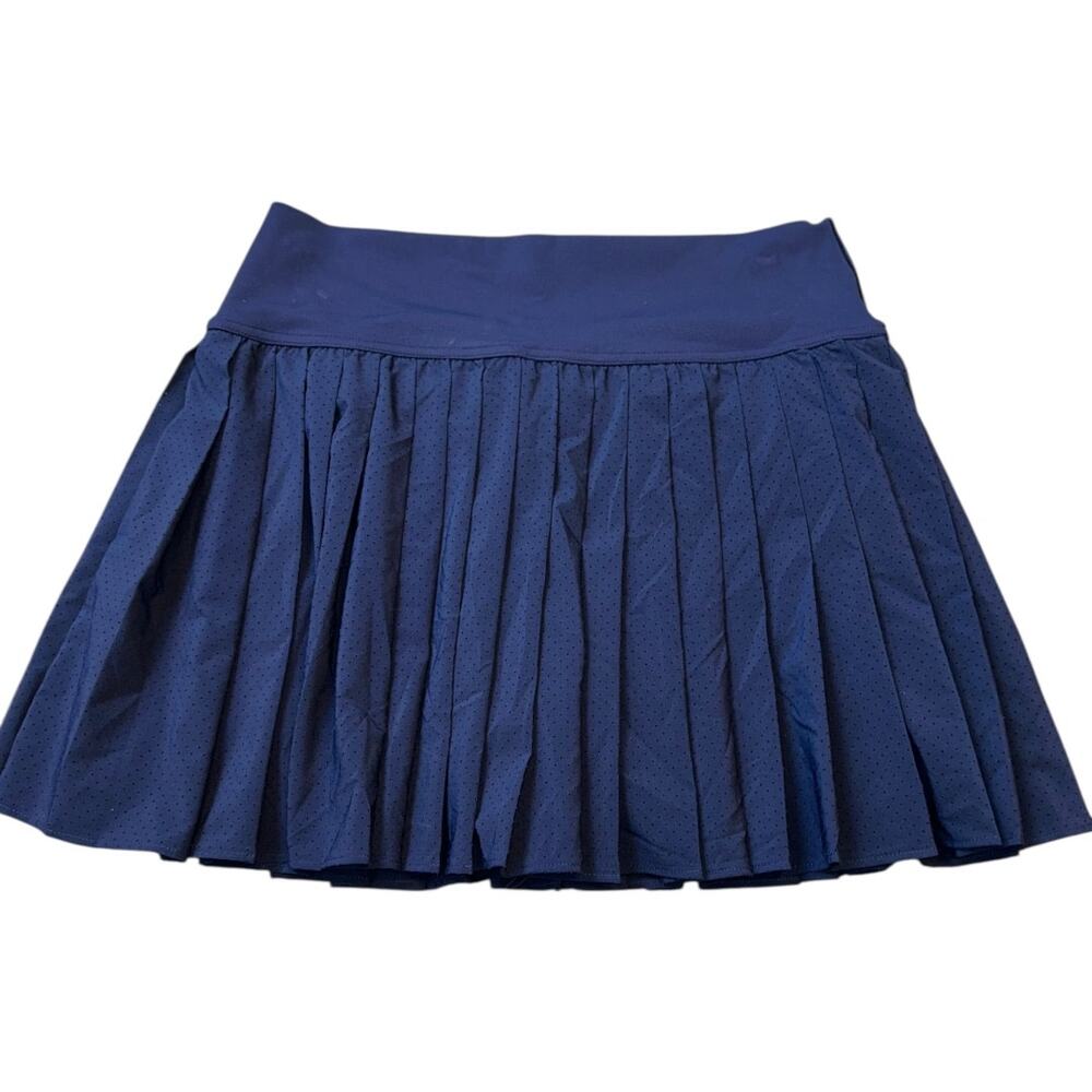 NWOT Offline by Aerie Navy Blue Perforated Athletic Skort Size Medium